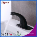 Fyeer New Cold and Hot Water Washbasin Tap Sensor Preto com Válvula de Ajuste de Temperatura